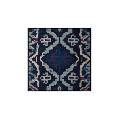 Tapis gris lavable à la machine