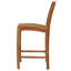 Teak Wood Abaco Outdoor Patio Barstool Without Arms