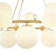 Lustre 12 roues en verre