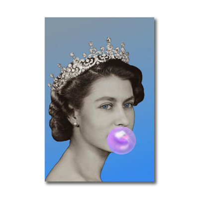 Bubble Gum - bleu grand - photographie