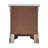 Sleek Silver Champagne Nightstand-1339978536