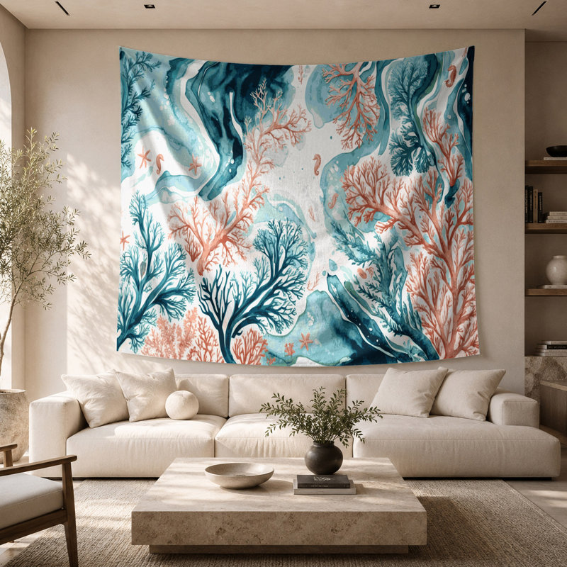 Tapisserie murale Nautical, 68" x 80"
