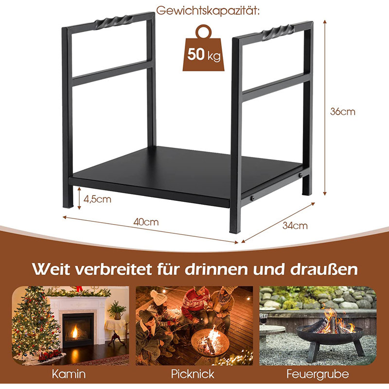 Almeeta Steel Log Carrier