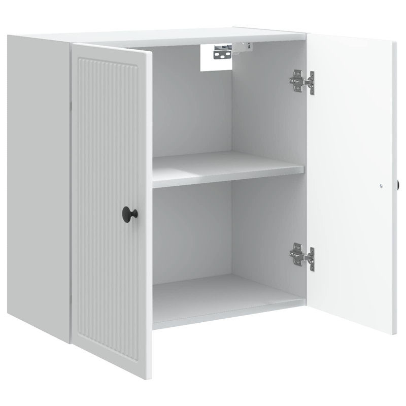 Metal Rectangle Accent Cabinet, 60 cm H x 59 cm L x 31 cm D