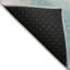Tapis bleu sarcelle lavable à la machine intérieur / extérieur Xhevrie-1144409359