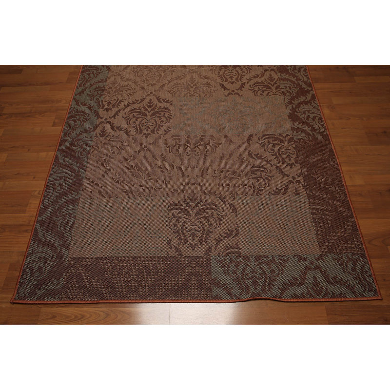 Tapis oriental oriental rouge en laine 5 pi 4 po x 7 pi 8 po