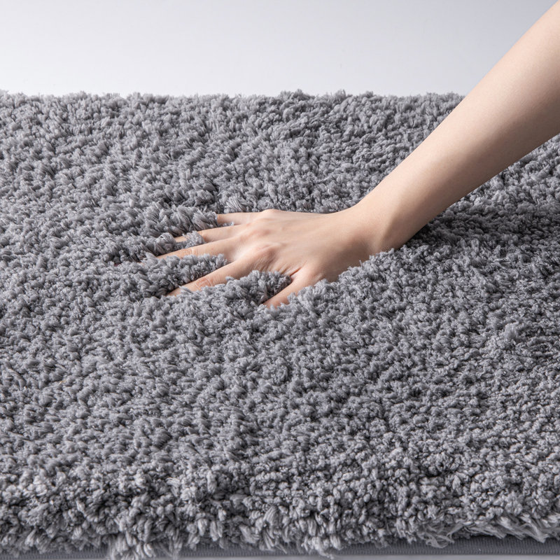 Ensemble de tapis de salle de bain 2 pièces, Gris