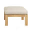 Ensemble de canapé modulaire d'extérieur 4 pièces