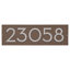 Plaque d’adresse murale sur 1 ligne flottante-41299898-41303794-41299704