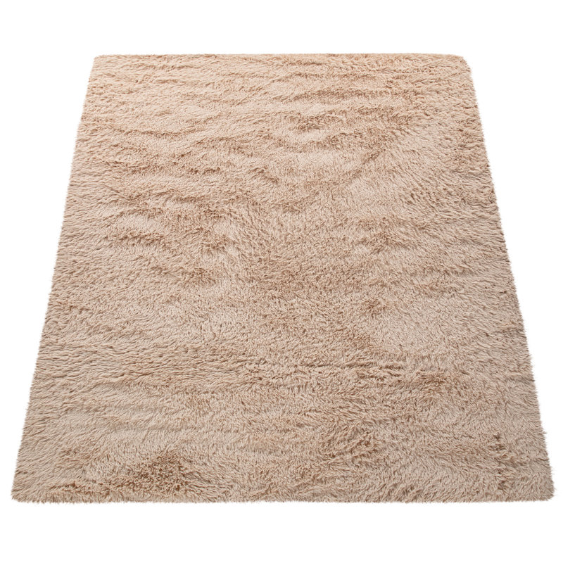 Bruce Solid Colour Hand Woven Area Rug, Rectangle 60 x 100cm