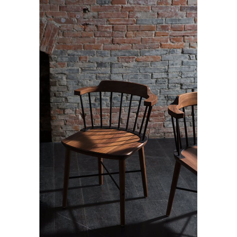 Exchange Dining Chair, Natural Walnut