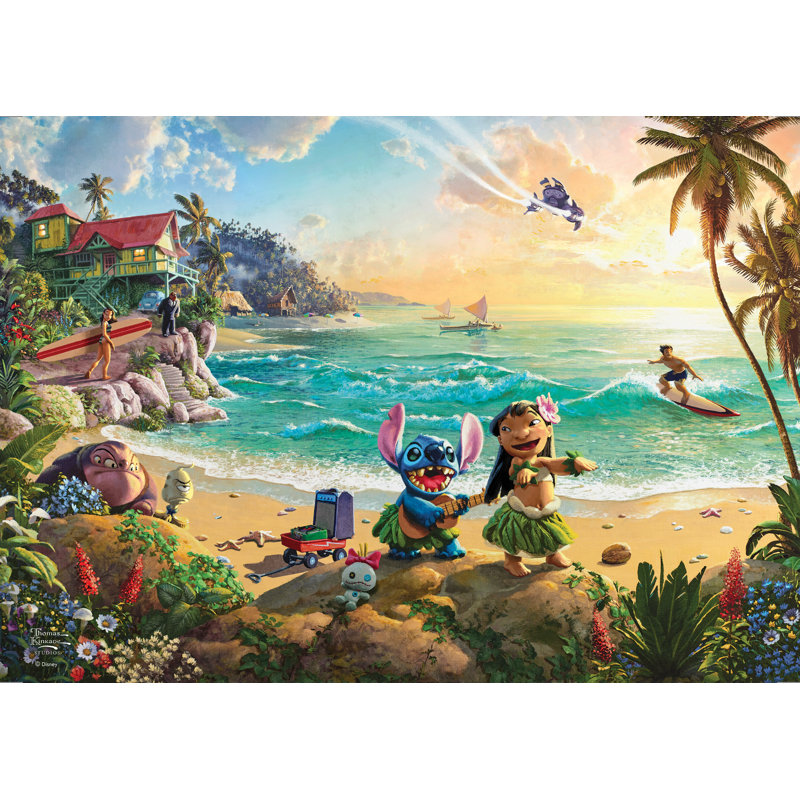 Art mural Disney (Lilo et Stitch)