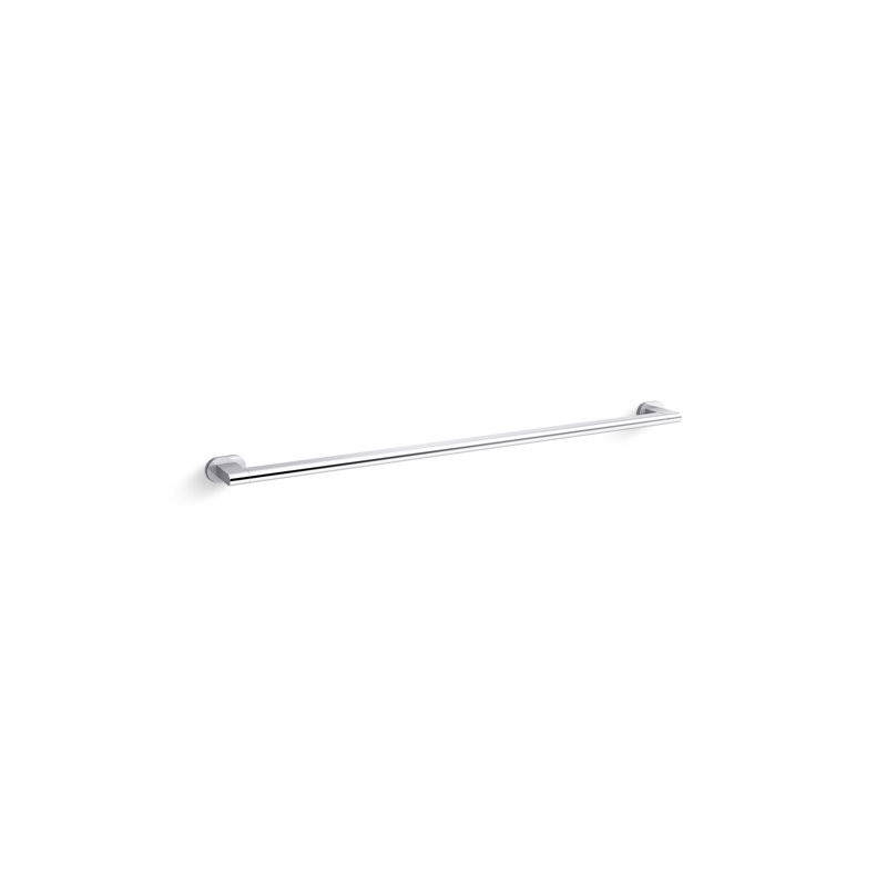 Belay Grab Bar, Polished Chrome, 1.75" H x 36" L