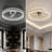 19.7'' Ceiling Fan Light With Dimmable LED-1178358618