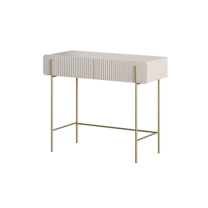 Dressing Table, Cashmere/Gold
