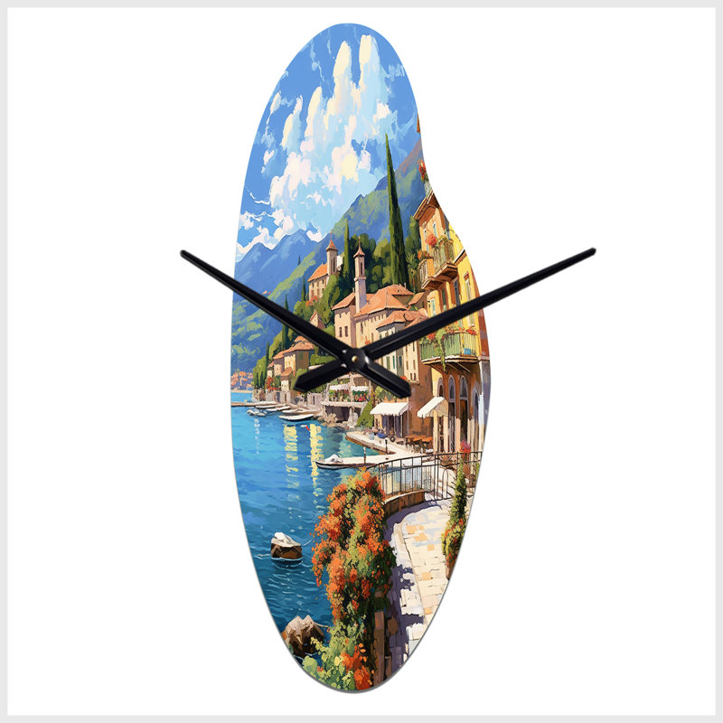 Horloge murale incurvée La Dolce, Moyenne