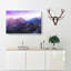 Mountains In Slovakia In Abstract - Wrapped Canvas-55308921