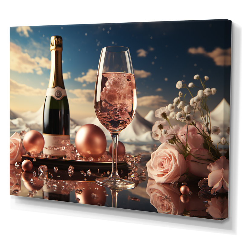 Bulles de rêves III sur toile, H 12 po x l 20 po x P 1 po, Toile tendue