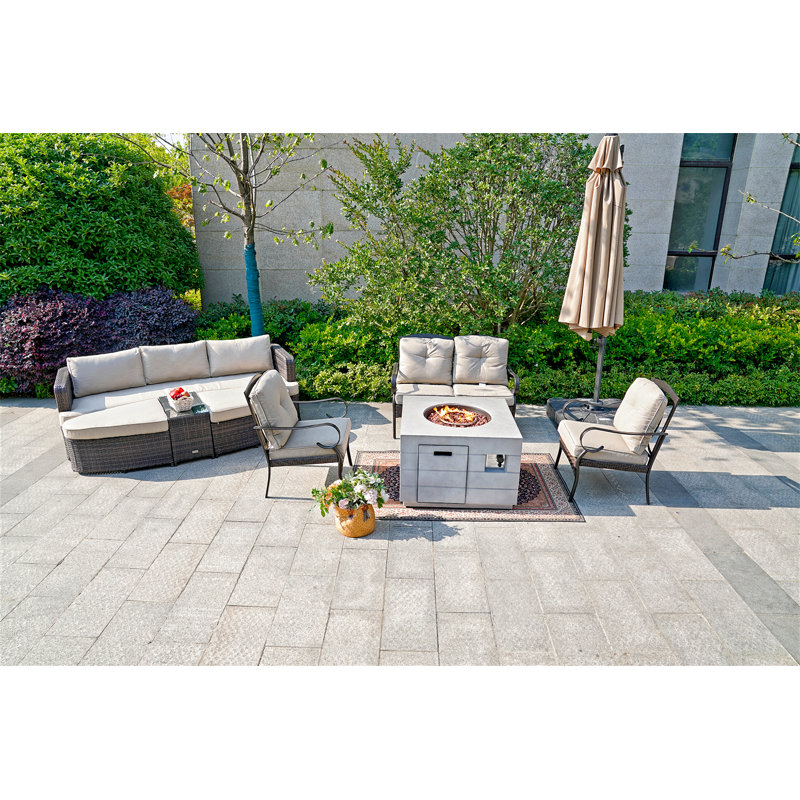 Ensemble de conversation modulaire avec coussins 4 pièces Dannii-Leigh