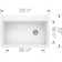 Diamond SILGRANIT 33.5" L x 22" W Super Single Drop-in/Undermount Kitchen Sink