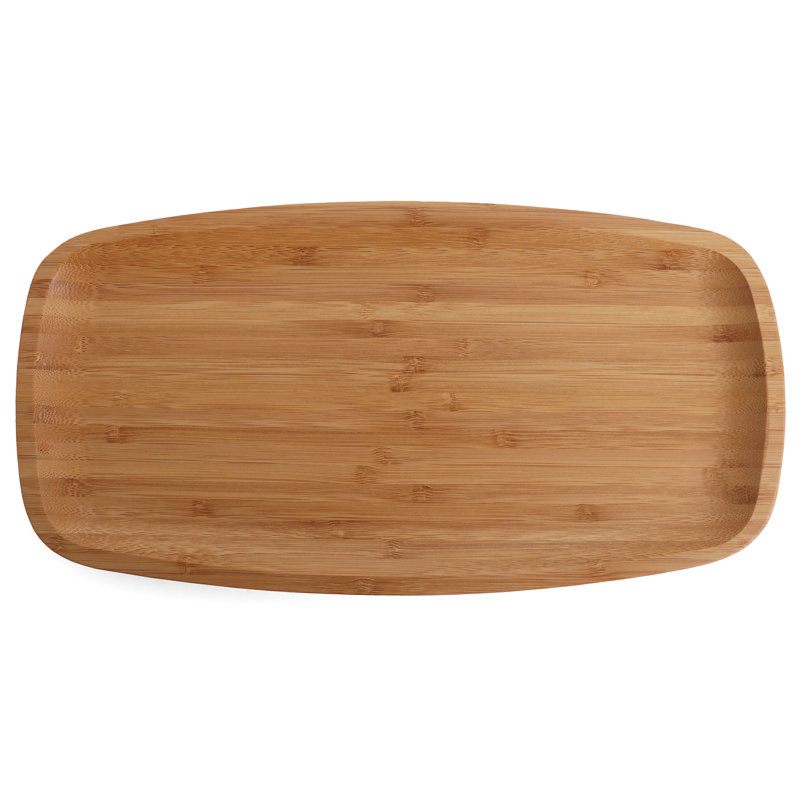 Reusable Bamboo Rectangular Dinner Plate