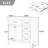 Joannes 35.98'' Single Bathroom Vanity with Top-586544323