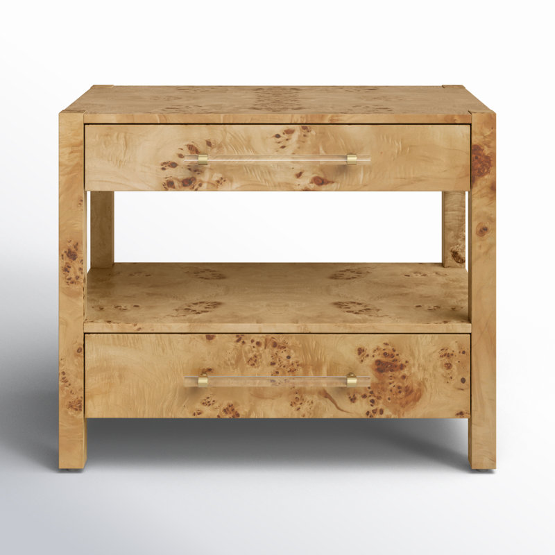 Omnia 26'' W Nightstand, Brown