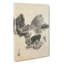 Eagle Attacking A Monkey by Katsushika Hokusai - Wrapped Canvas Painting-55342612