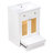 23.10'' Single Bathroom Vanity Base Only