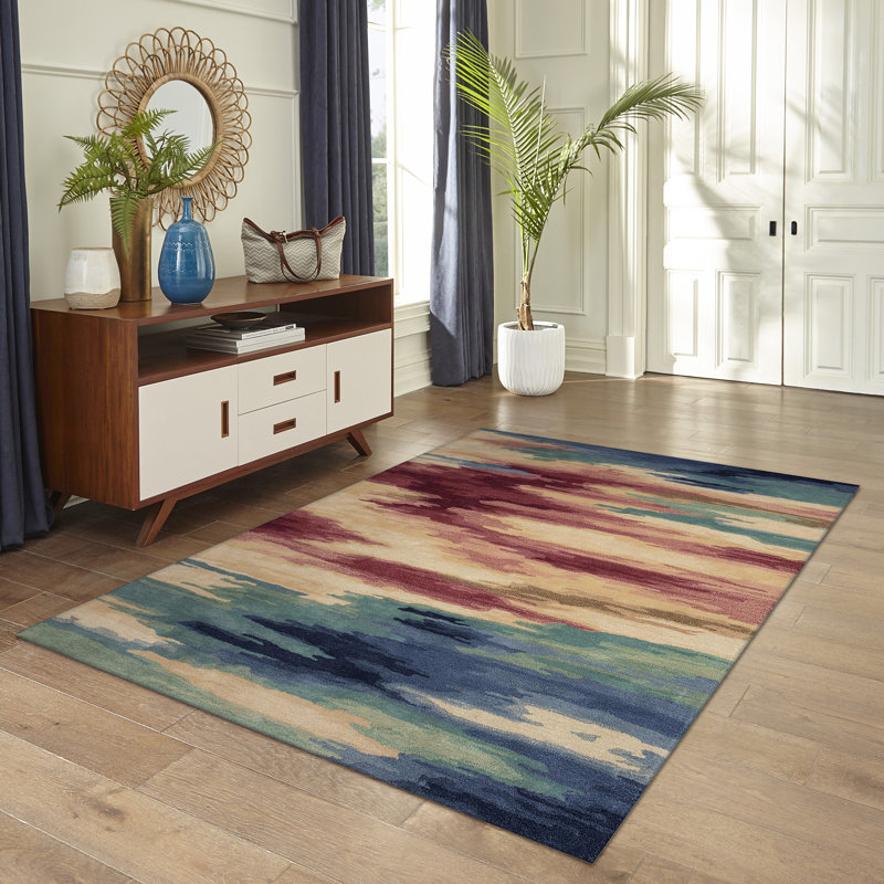 Tapis en laine Orlovista, Rectangle 3 pi 6 po x 5 pi 6 po