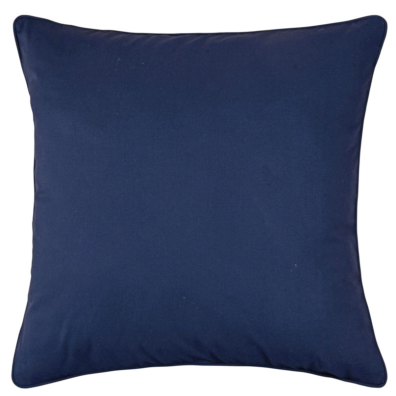 Bluewater Bay Cotton Euro Sham, Navy