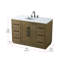 48 inch Single Bathroom Vanity-1290783528