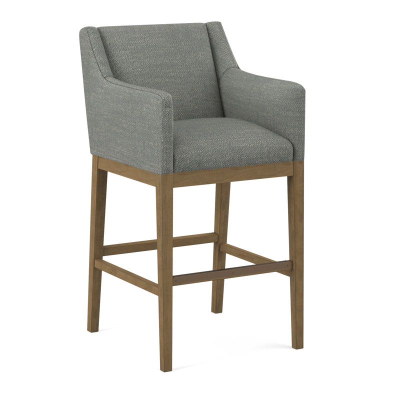 Upholstered Stool, 61597-75, Beachwood