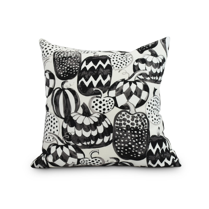 Witches Brew Reversible Throw Pillow, White, 26" x 26"