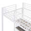 Lit mezzanine avec bureau et échelle en métal Christerfer-117250067