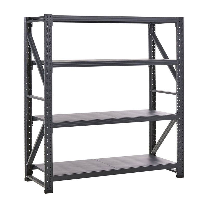 Steel Basic Storage System, 200cmH x 200cmW x 60cmD, Black