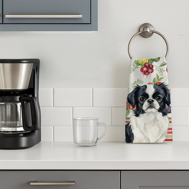 Torchon noir et blanc, Black/White Japanese Chin