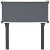 New Yorker 2-Line Lawn Address Sign