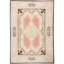Hand-Knotted High-Quality Rust and Ivory Area Rug
