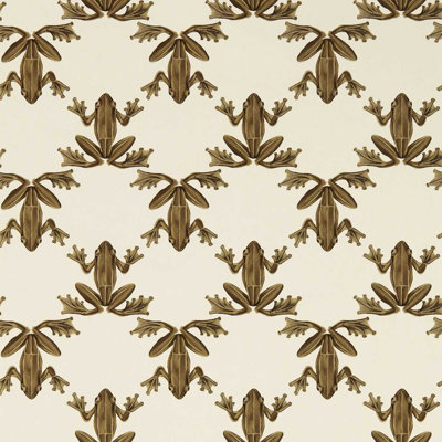 Wood Frog 10.05m x 52cm Wallpaper Roll