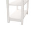 Wood Narrow Sided, Table Sofa Side Table with Drawers and Partition in 180 Flip Over Design-765032754