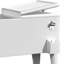 Portable Rolling Cooler Cart with 80 Quarts Capacity