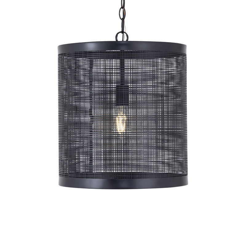 Hatcher-Single Pendant, Black