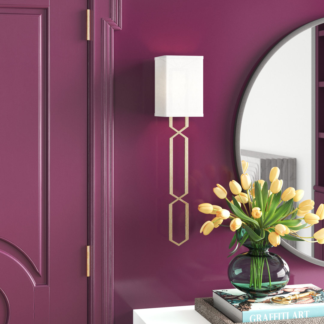 Flush Mounted Sconce Everly Quinn