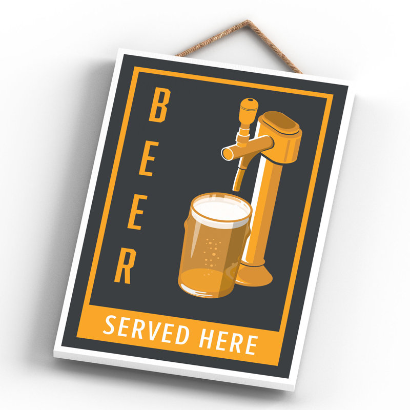 Handmade Food & Beverage Wall Decor on Wood