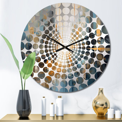 Horloge murale Tuptim - Minimalisme abstrait