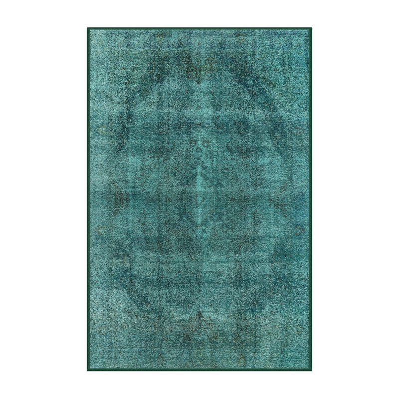 Tapis oriental turquoise, Rectangle 8 pi x 12 pi