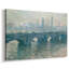 Pont Waterloo, Londres-Claude Monet-Toile tendue avec châssis-1900-821798346