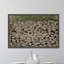 Woodpile - Single Picture Frame Print-1130195687
