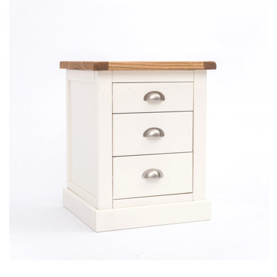 Enzo 45cm W Plywood / Laminate Board Bedside Table